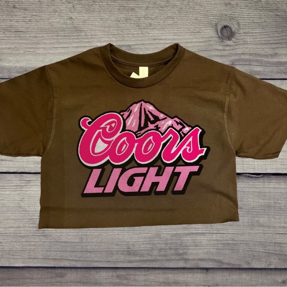 Coors Light Crop Top - Picture 1 of 1